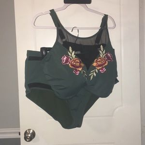 High- waist swimsuit